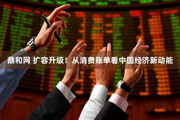 鼎和网 扩容升级！从消费账单看中国经济新动能